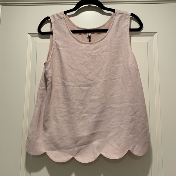 Lila Rose Tops - Scallop Blouse